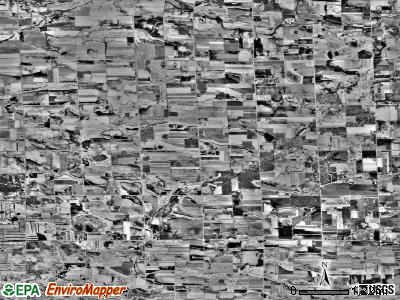 Graham township, Minnesota satellite photo by USGS