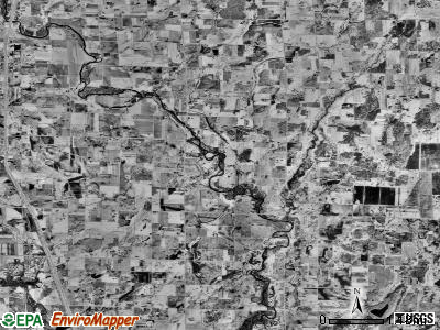 Bogus Brook township, Minnesota satellite photo by USGS