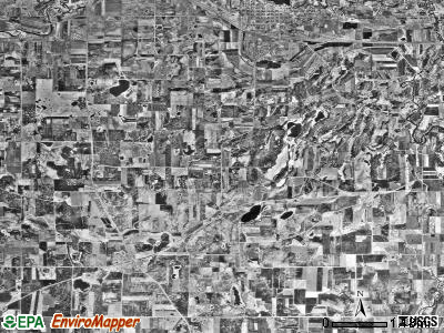 Grove township, Minnesota satellite photo by USGS