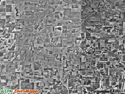 Getty township, Minnesota satellite photo by USGS