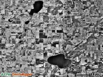 Wyanett township, Minnesota satellite photo by USGS