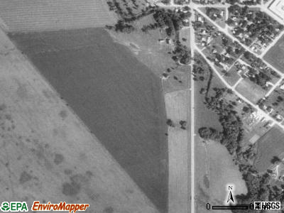 Folsom township, Minnesota satellite photo by USGS