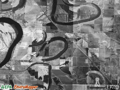 Williams township, Arkansas satellite photo by USGS