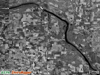 Amador township, Minnesota satellite photo by USGS