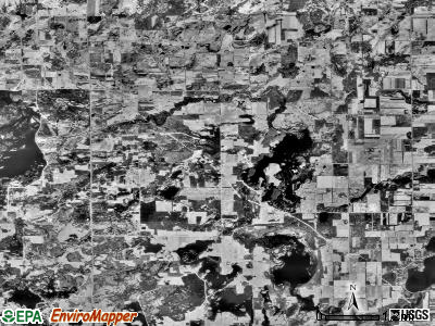 Blue Hill township, Minnesota satellite photo by USGS