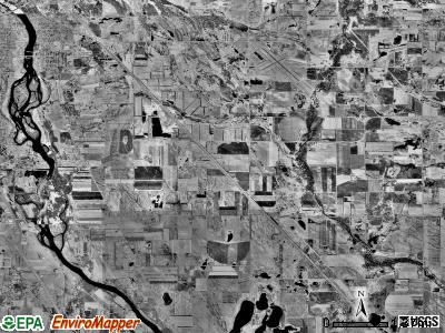Haven township, Minnesota satellite photo by USGS