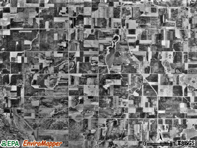 Lake Henry township, Minnesota satellite photo by USGS