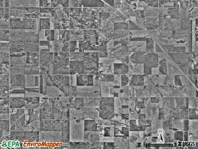 Moore township, Minnesota satellite photo by USGS