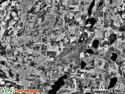 Oxford township, Minnesota satellite photo by USGS