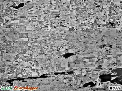 Fair Haven township, Minnesota satellite photo by USGS