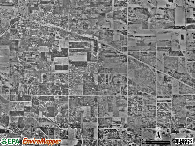 Torning township, Minnesota satellite photo by USGS