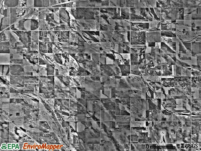 Edison township, Minnesota satellite photo by USGS