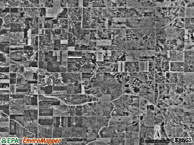 Cashel township, Minnesota satellite photo by USGS