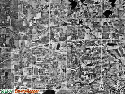 Cedar Mills township, Minnesota satellite photo by USGS