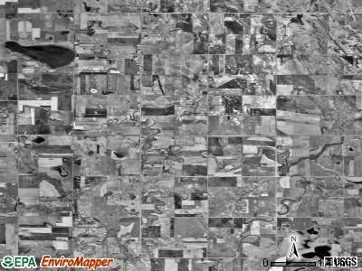 Mehurin township, Minnesota satellite photo by USGS