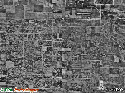 Kingman township, Minnesota satellite photo by USGS