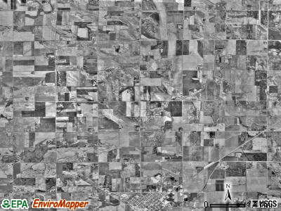 Hammer township, Minnesota satellite photo by USGS