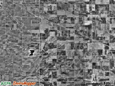 Friendship township, Minnesota satellite photo by USGS
