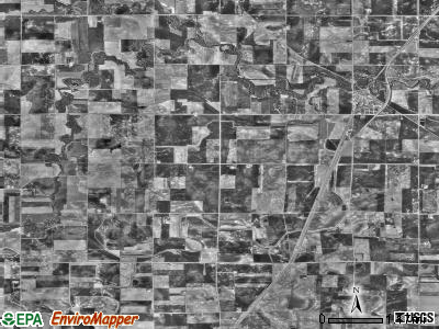 Sandnes township, Minnesota satellite photo by USGS
