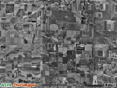 Marshan township, Minnesota satellite photo by USGS