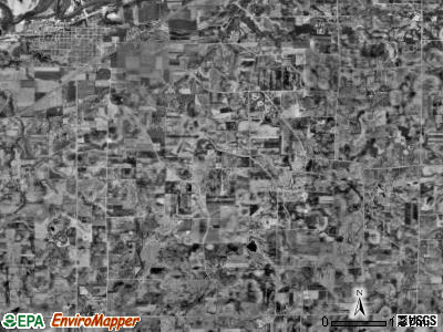 Belle Plaine township, Minnesota satellite photo by USGS
