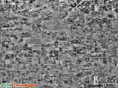 Arlington township, Minnesota satellite photo by USGS