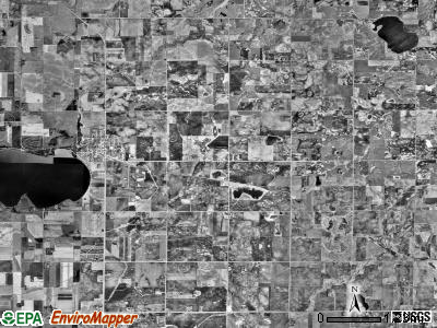 Hendricks township, Minnesota satellite photo by USGS
