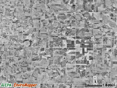 Greenvale township, Minnesota satellite photo by USGS