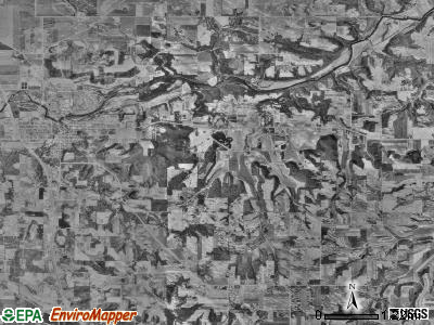 Cannon Falls township, Minnesota satellite photo by USGS