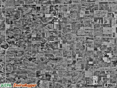 Alfsborg township, Minnesota satellite photo by USGS