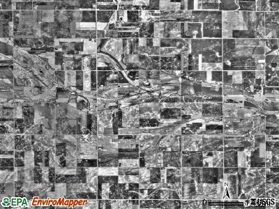 Stanley township, Minnesota satellite photo by USGS