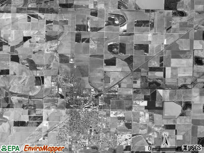 Gum Pond township, Arkansas satellite photo by USGS