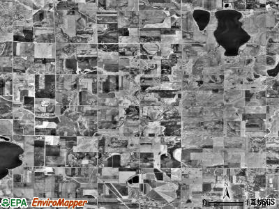 Marshfield township, Minnesota satellite photo by USGS
