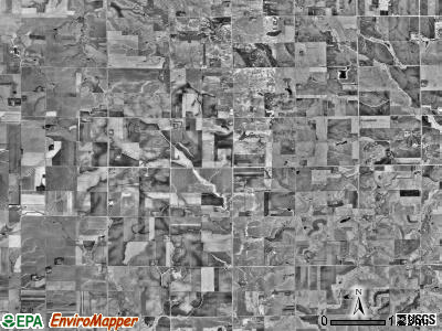 Drammen township, Minnesota satellite photo by USGS
