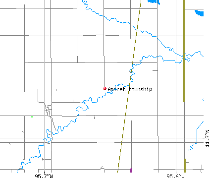 Amiret township, MN map