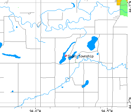 Sigel township, MN map