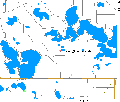 Washington township, MN map
