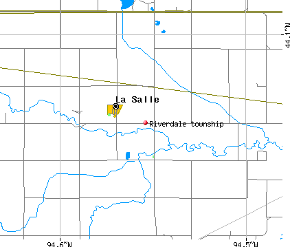 Riverdale township, MN map