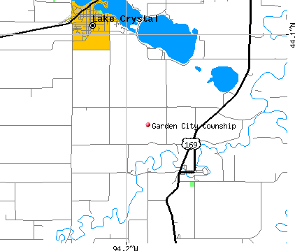 Garden City township, MN map