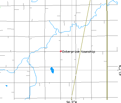 Enterprise township, MN map