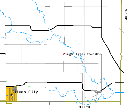Sugar Creek township, MO map