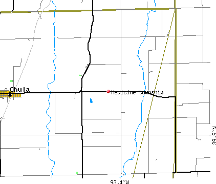 Medicine township, MO map
