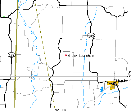 White township, MO map