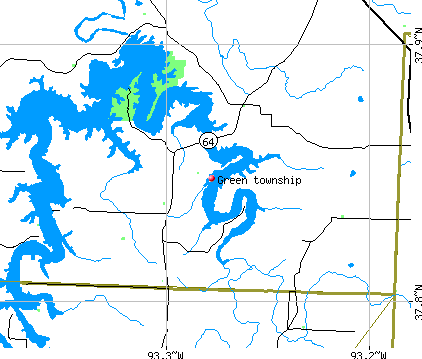 Green township, MO map