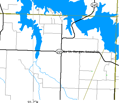 North Morgan township, MO map