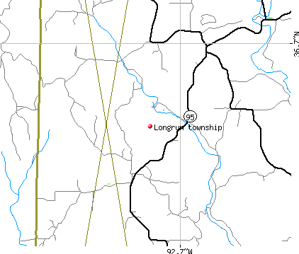 Longrun township, MO map