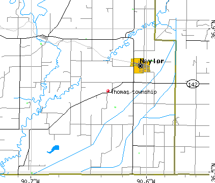 Thomas township, Ripley County, Missouri (MO) Detailed Profile