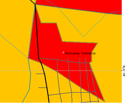Rockaway township, NJ map
