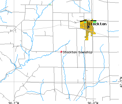 Stockton township, IL map