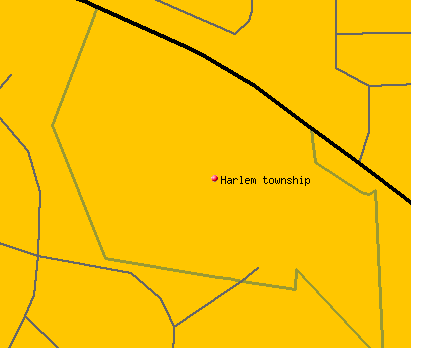 Harlem township, IL map
